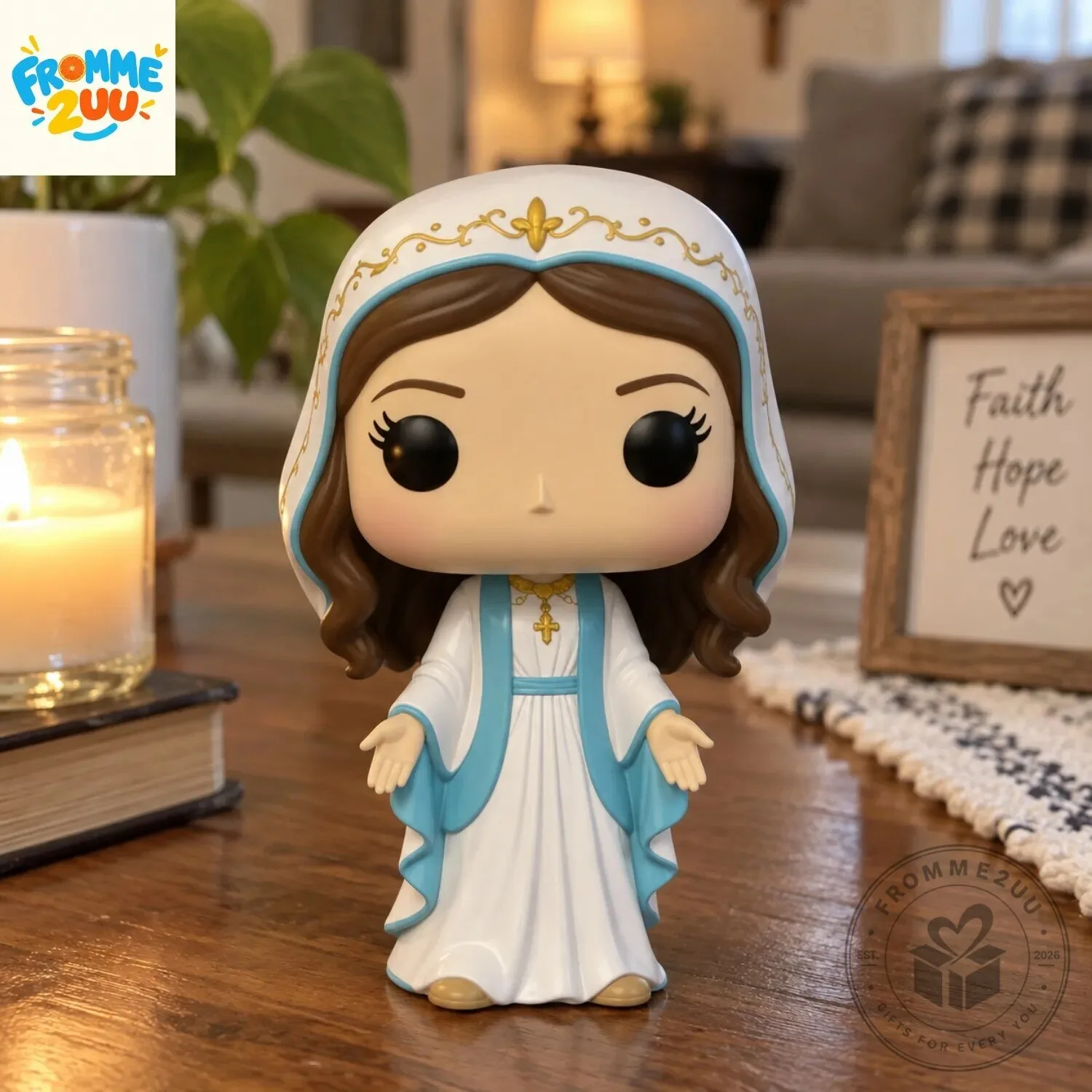 Virgin Mary Funko Pop Style Vinyl Figure 5 Virgin Mary Funko Pop Style Vinyl Figure