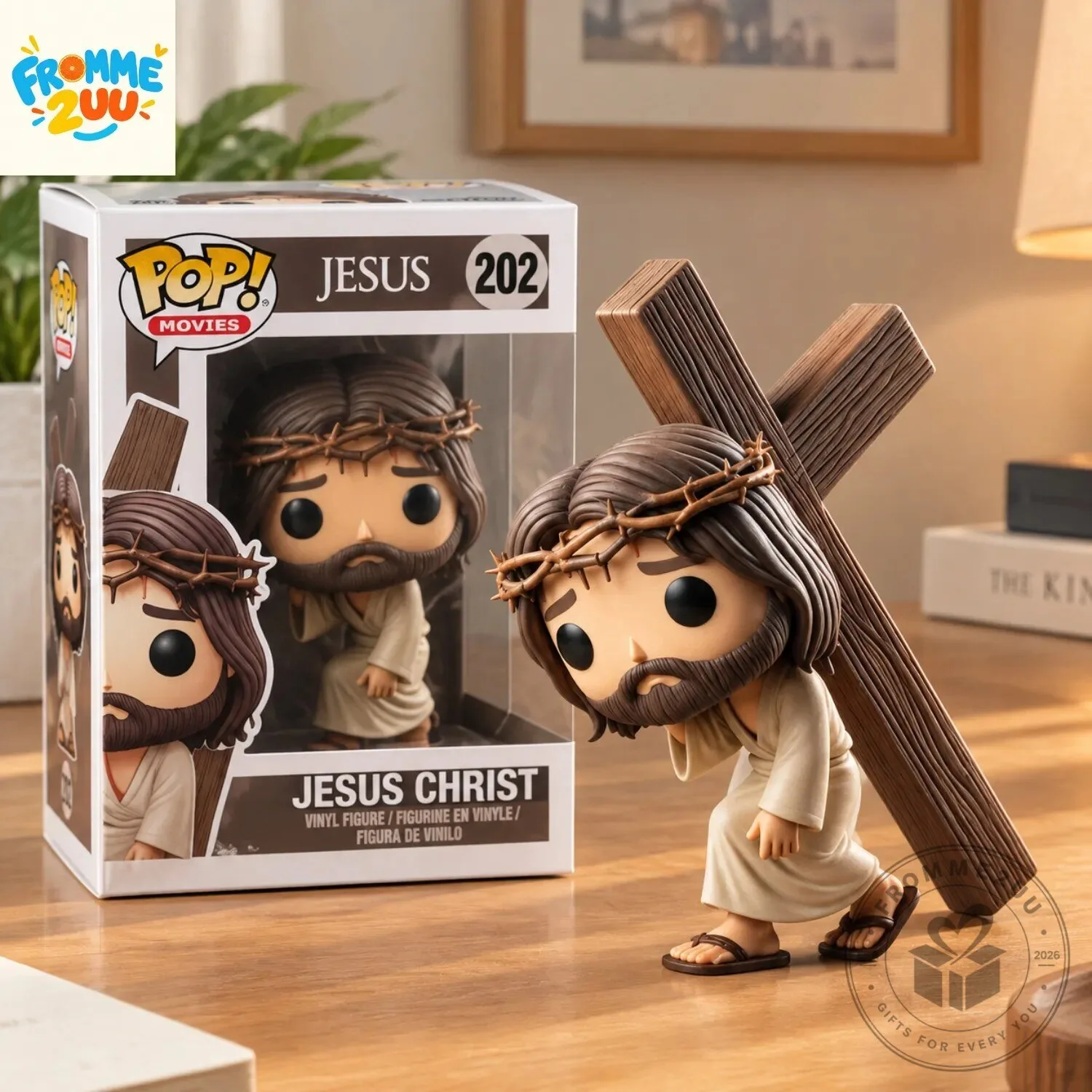 Jesus Christ Carrying Cross Funko Pop Figure 4 Jesus Christ Carrying Cross Funko Pop Figure