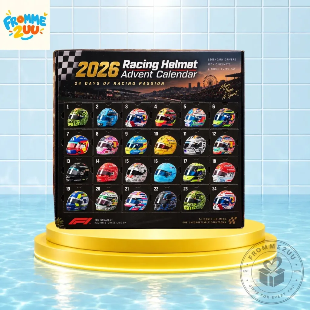 24 Days Of Christmas 2026 Racing Helmet Advent Calendar