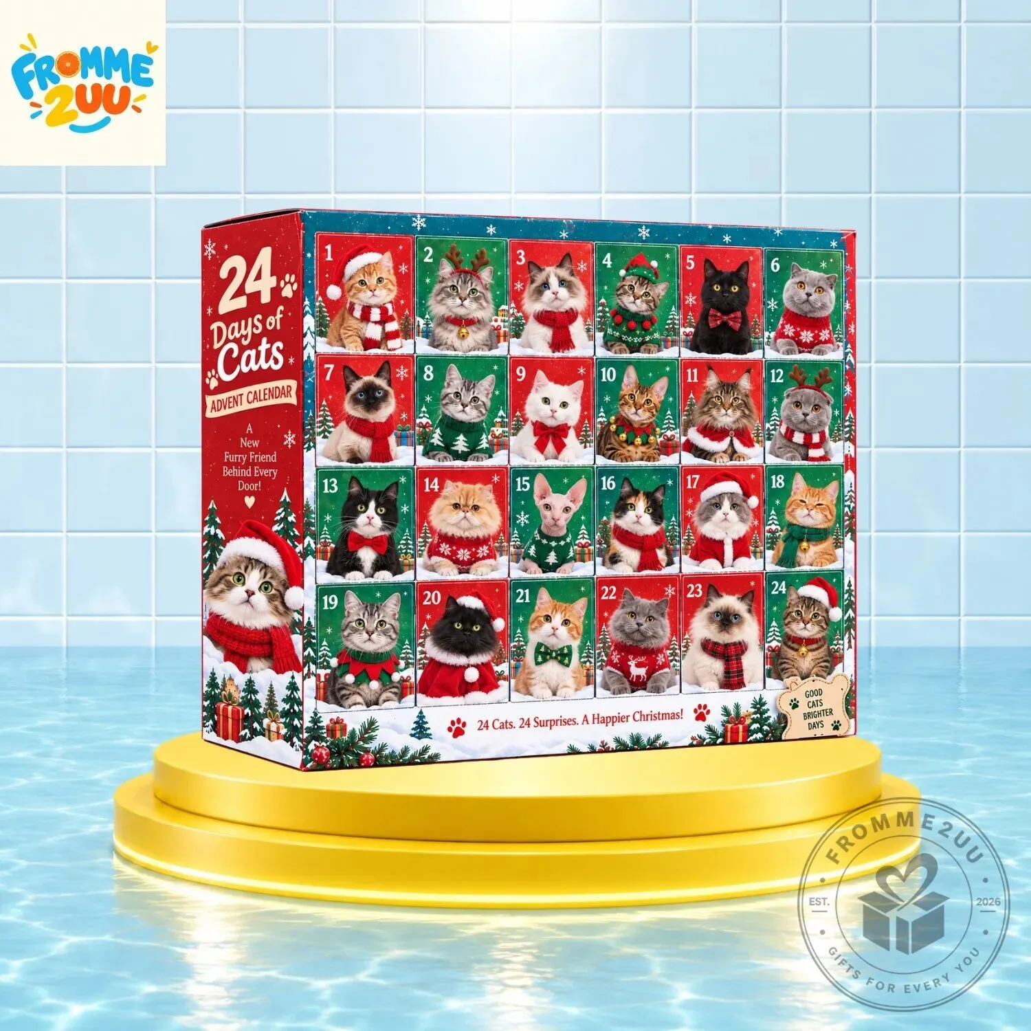 24 Days of Cats Advent Calendar