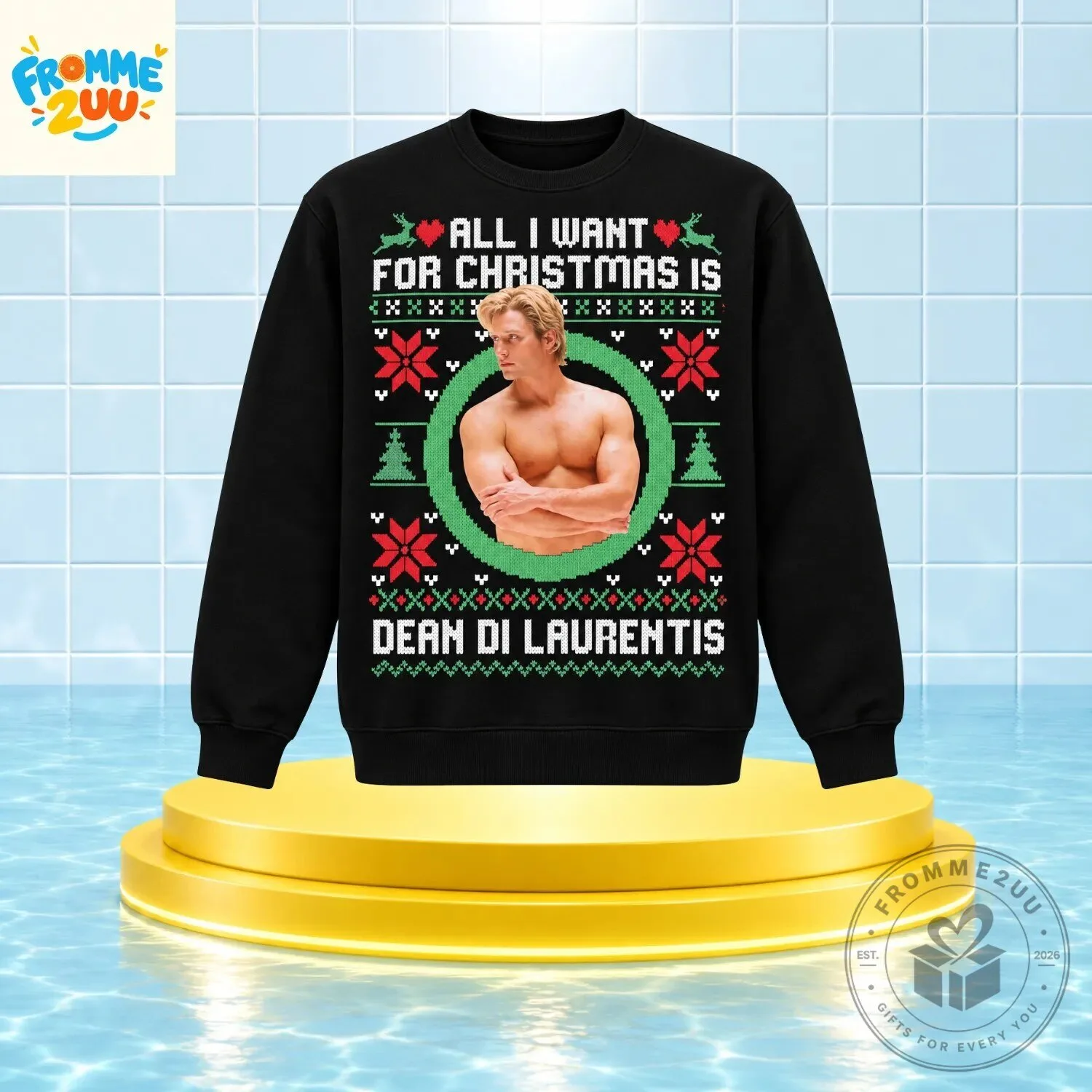All I Want For Christmas Is Dean Di Laurentis Sweatshirt