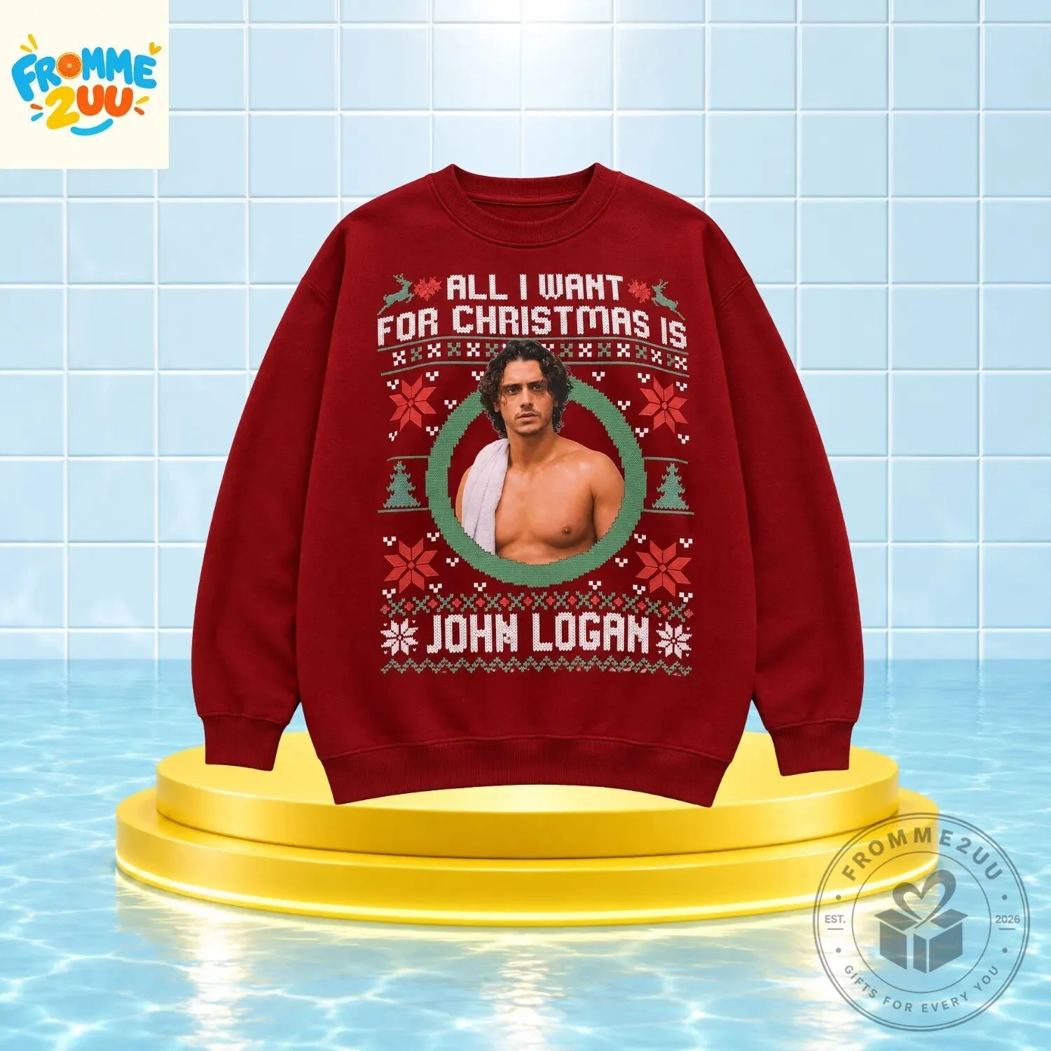 All I Want For Christmas Is John Logan Sweatshirt