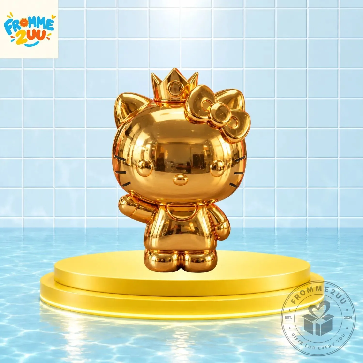 Golden Hello Kitty x Burger King Funko Pop Figure