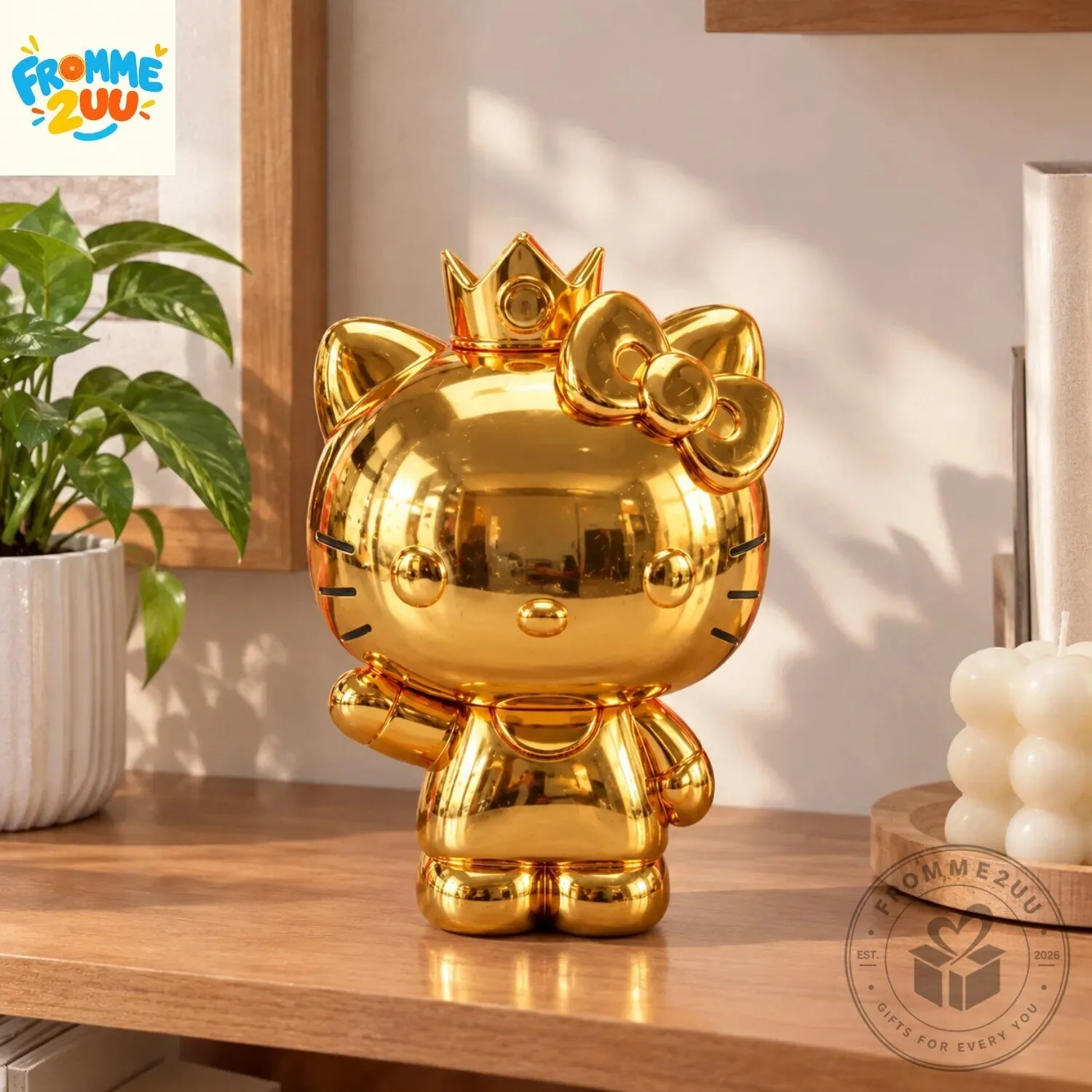 Golden Hello Kitty x Burger King Funko Pop Figure 5 Golden Hello Kitty x Burger King Funko Pop Figure