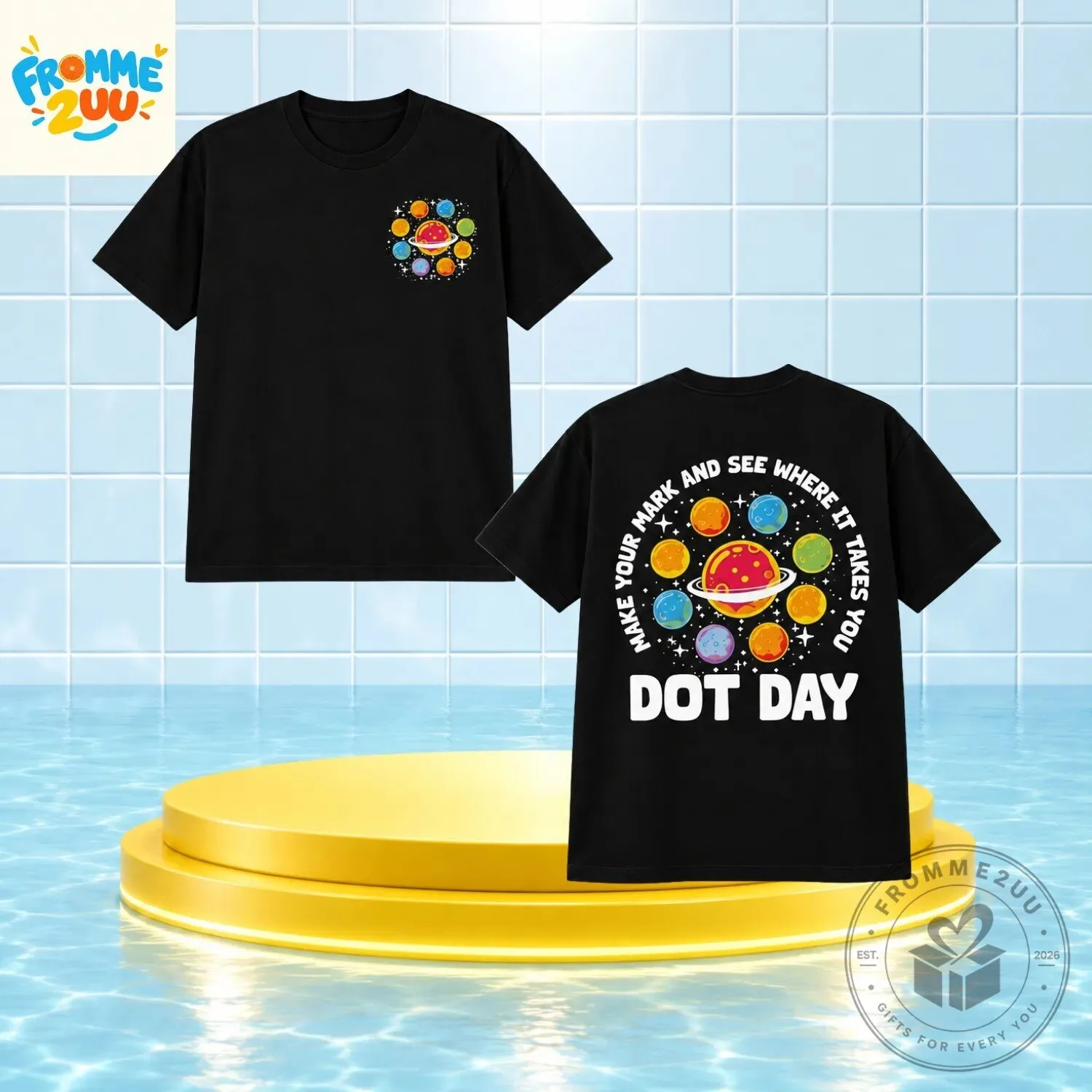 Make Your Mark And See Where It Takes You Dot Day Shirt