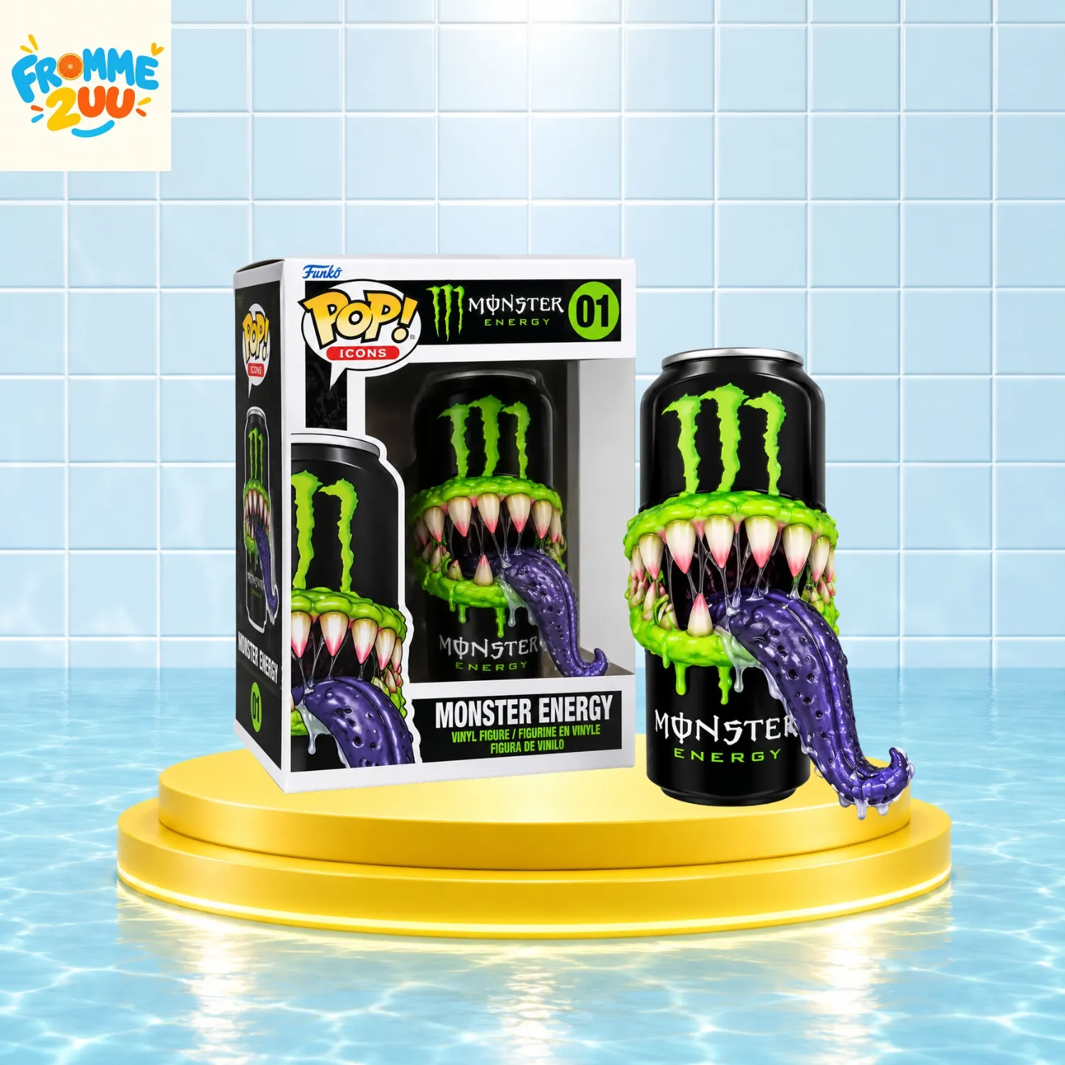 Monster Energy Drink Venom Monster Funko Pop Vinyl Figure