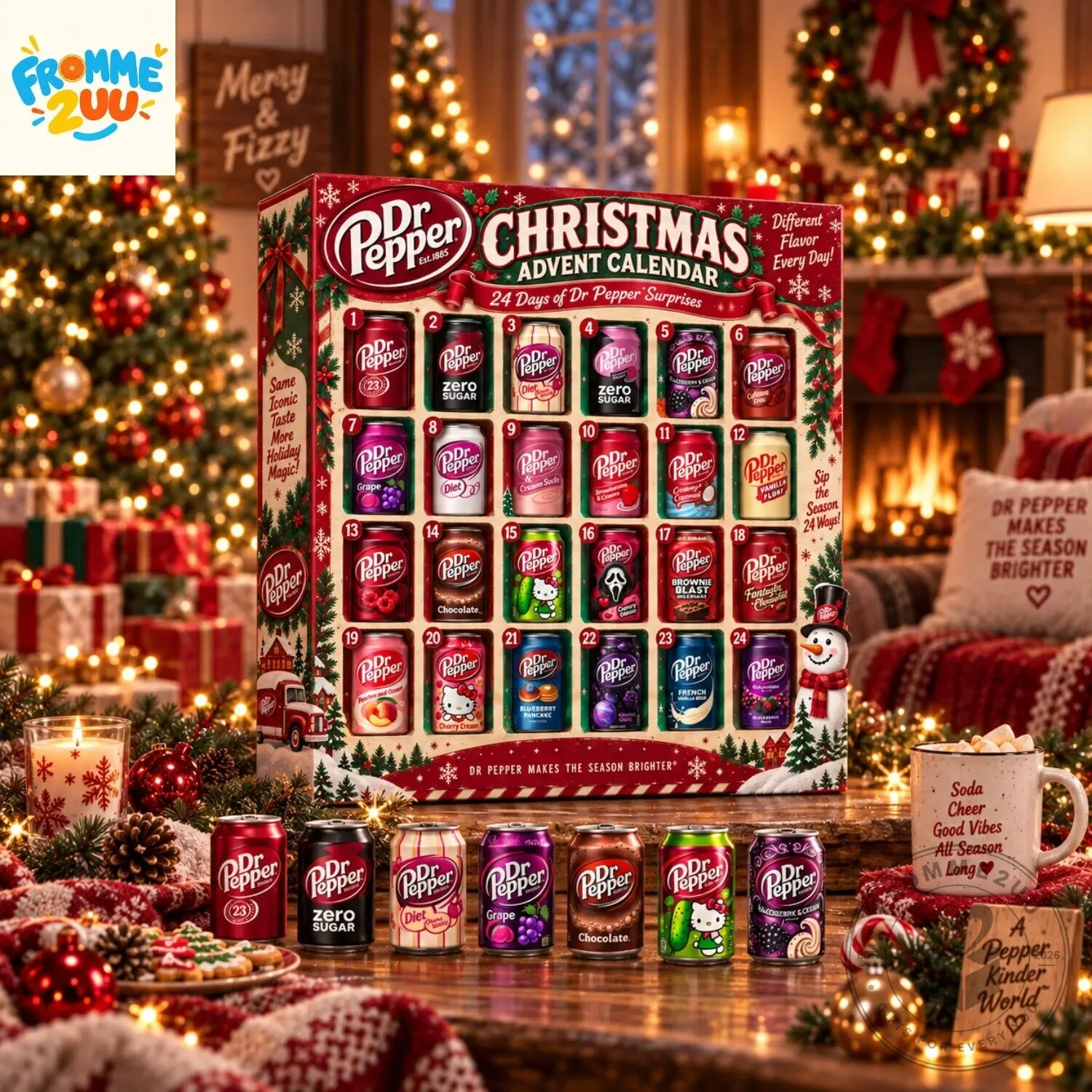 Dr Pepper 24 Days Of Christmas Advent Calendar 4 Dr Pepper 24 Days Of Christmas Advent Calendar