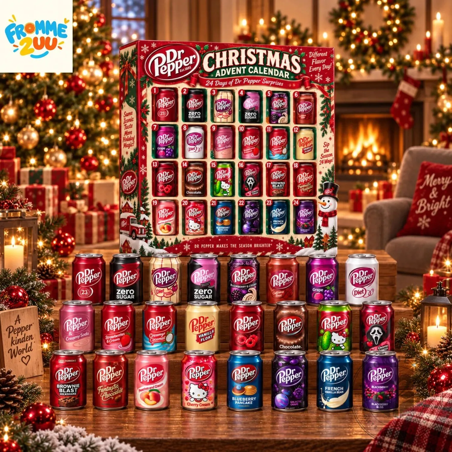 Dr Pepper 24 Days Of Christmas Advent Calendar 5 Dr Pepper 24 Days Of Christmas Advent Calendar