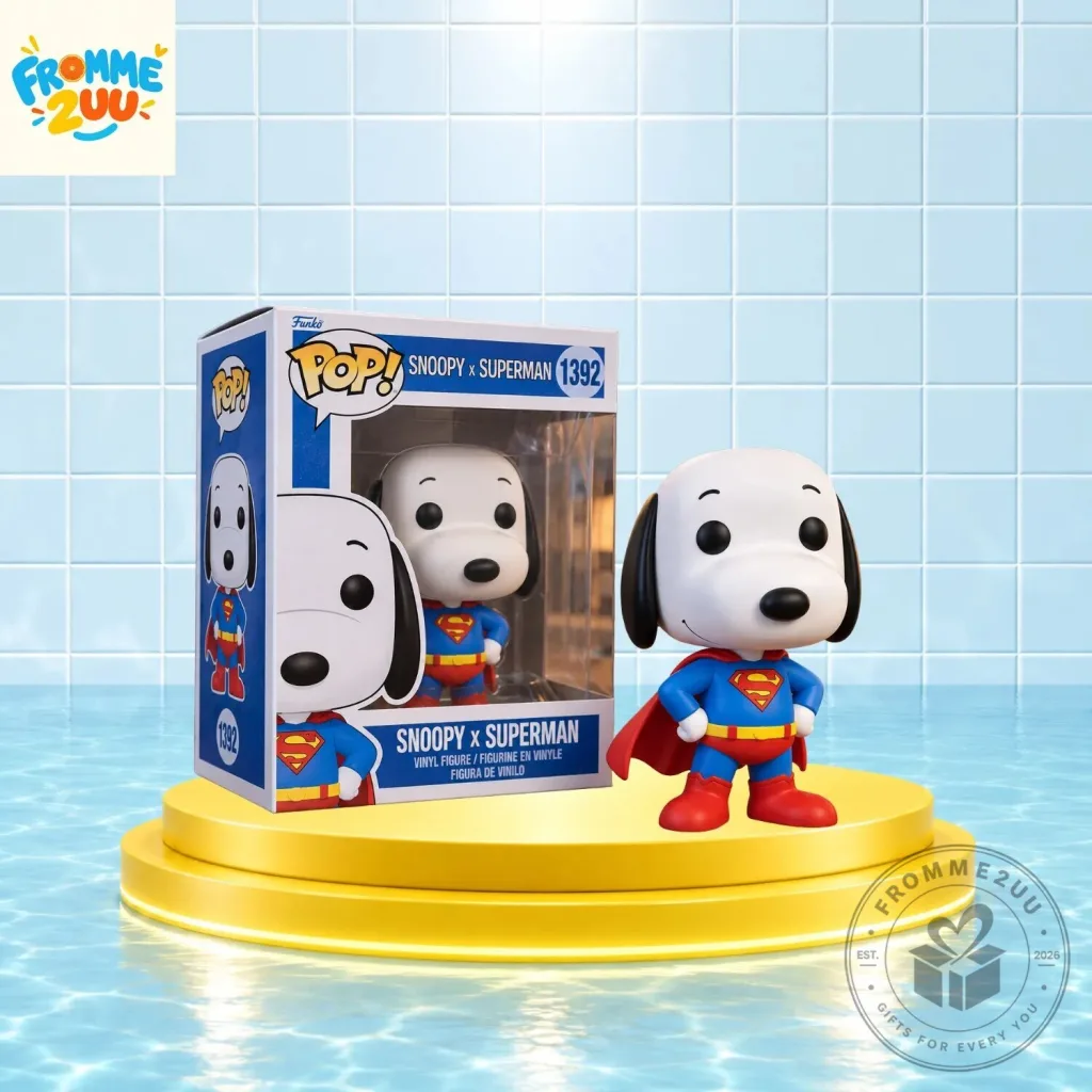 Funny 3D Snoopy x Superman Funko Pop Funny 3D Snoopy x Superman Funko Pop