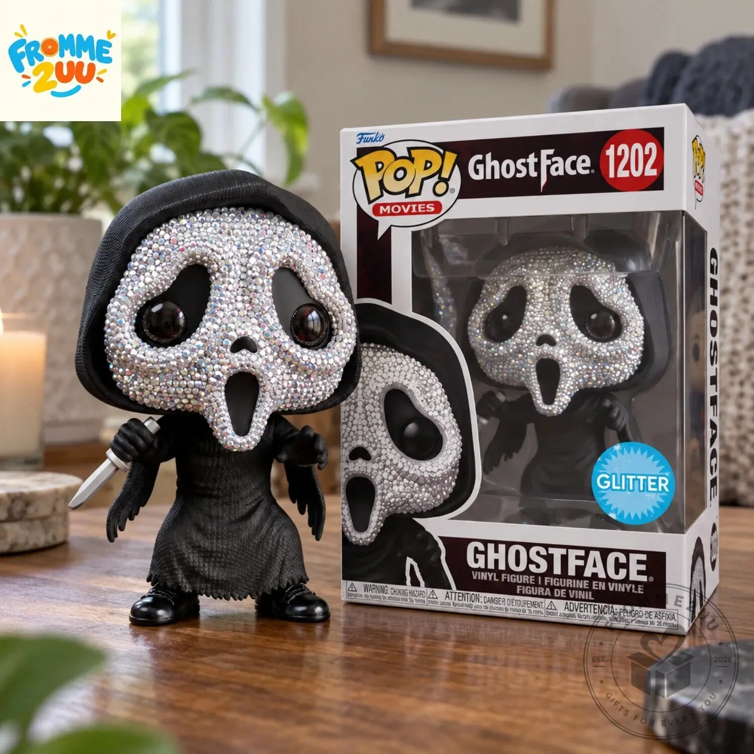 Diamond Glitter Ghostface Funko Pop Figure 4 Diamond Glitter Ghostface Funko Pop Figure