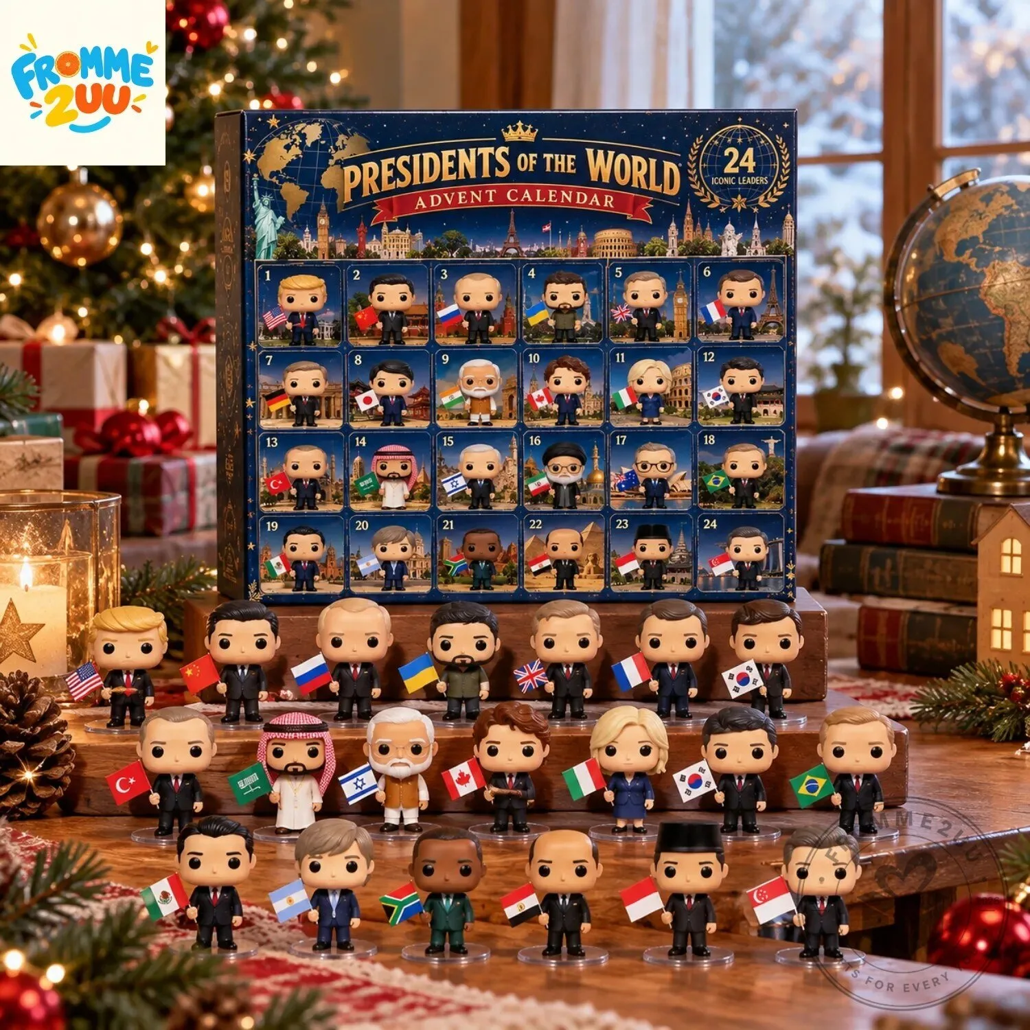 Presidents of the World Advent Calendar 3 Presidents of the World Advent Calendar