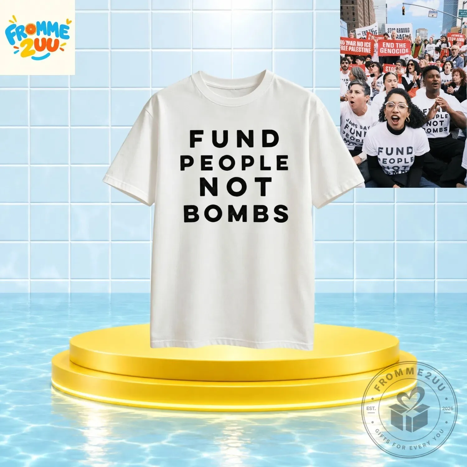 Fund People Not Bombs Shirt