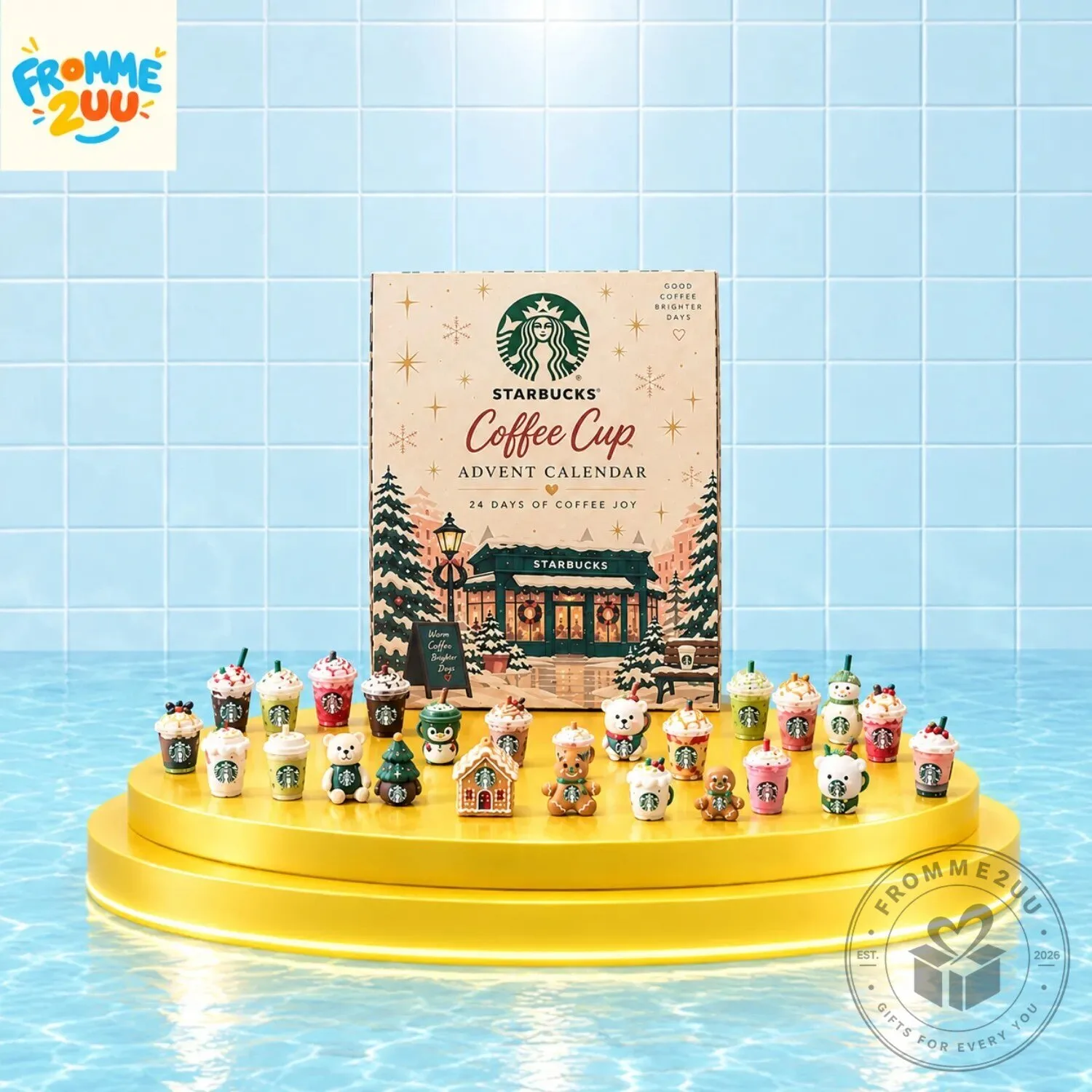 Starbucks Coffee Cup Advent Calendar