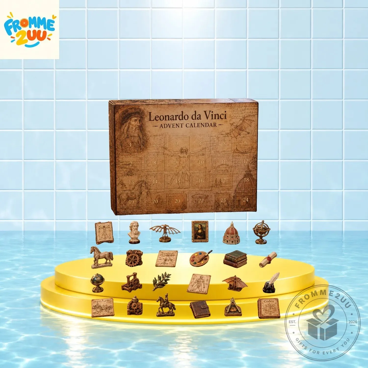 Leonardo da Vinci Art Advent Calendar