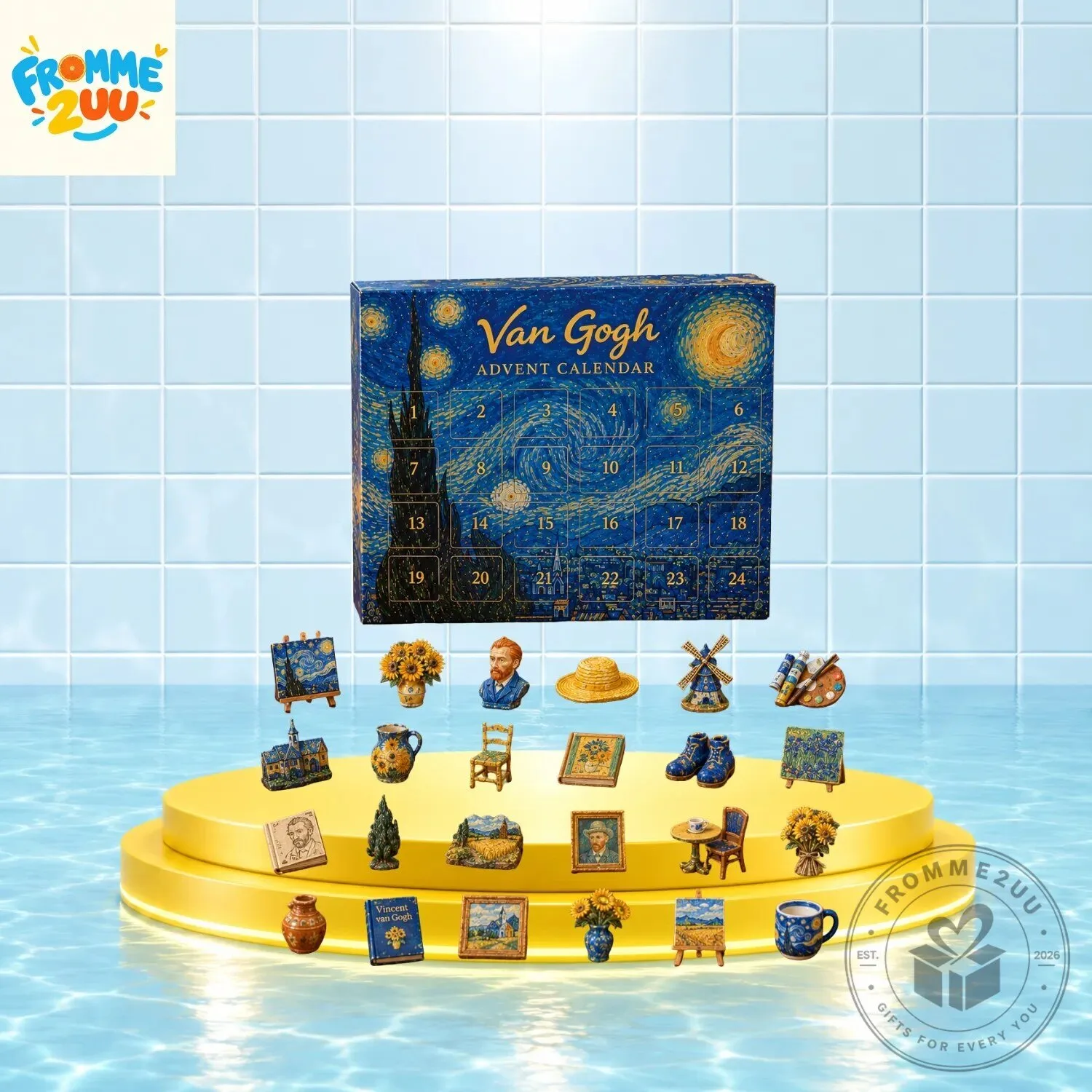 Vincent Van Gogh Advent Calendar