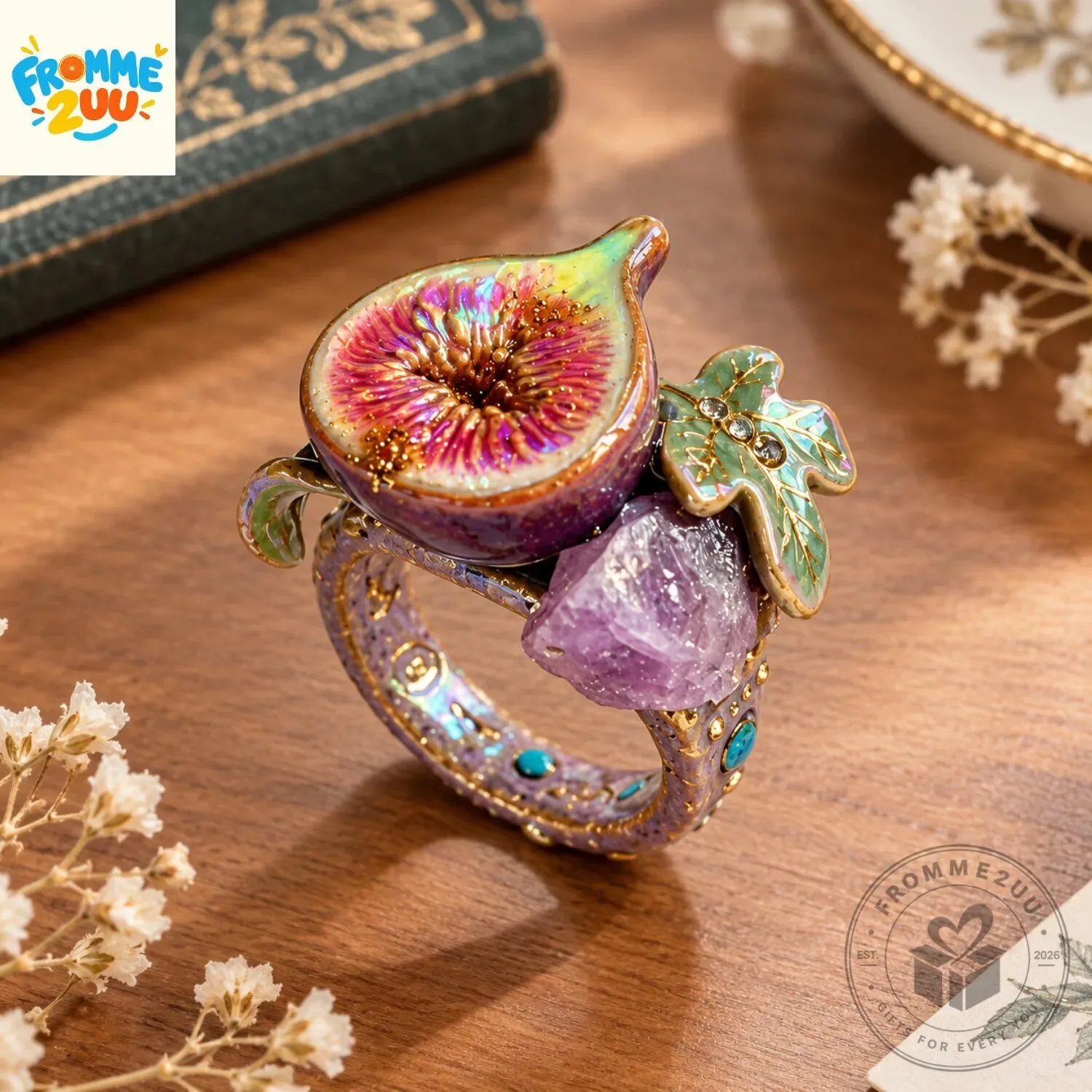 3D Fig Ring 4 3D Fig Ring