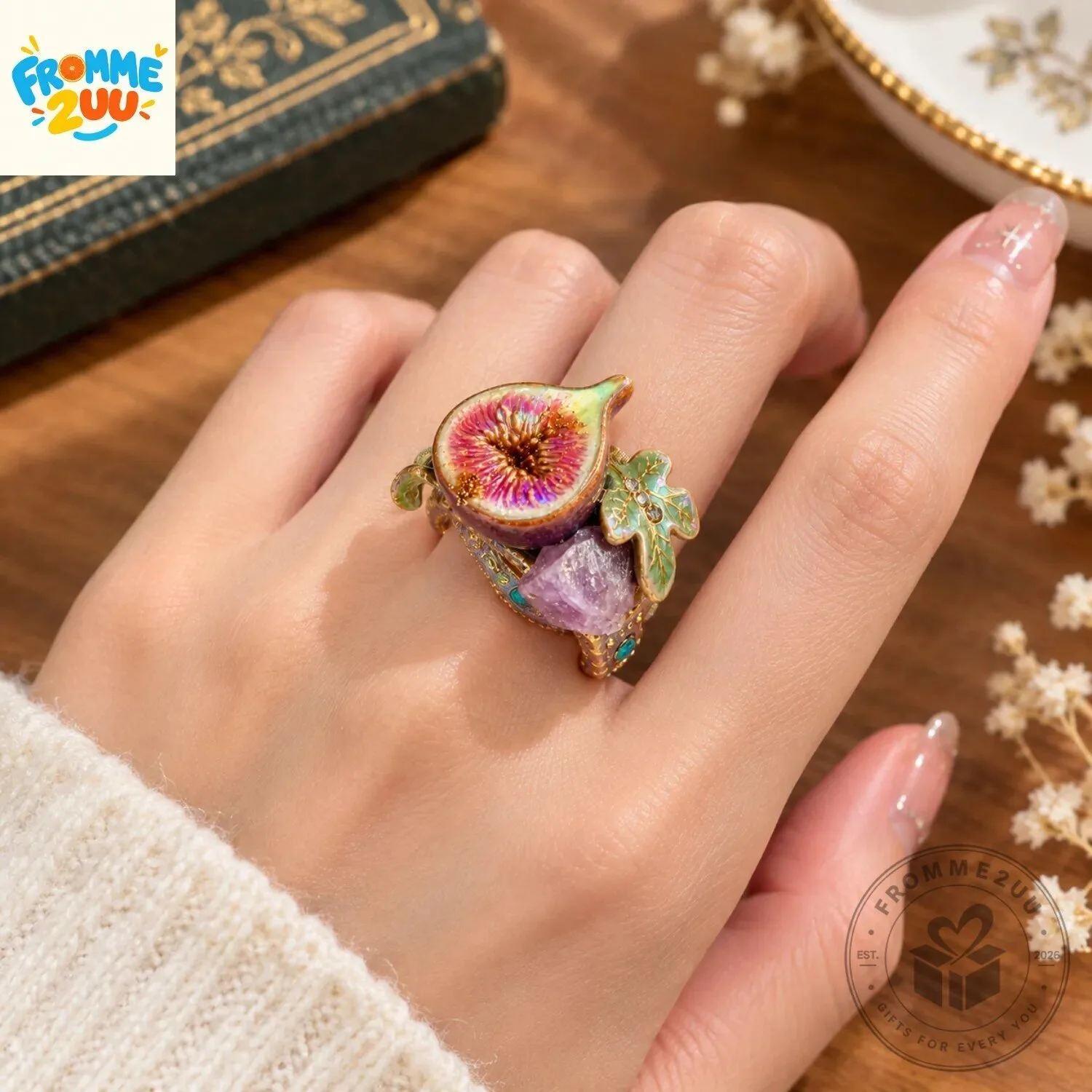 3D Fig Ring 5 3D Fig Ring