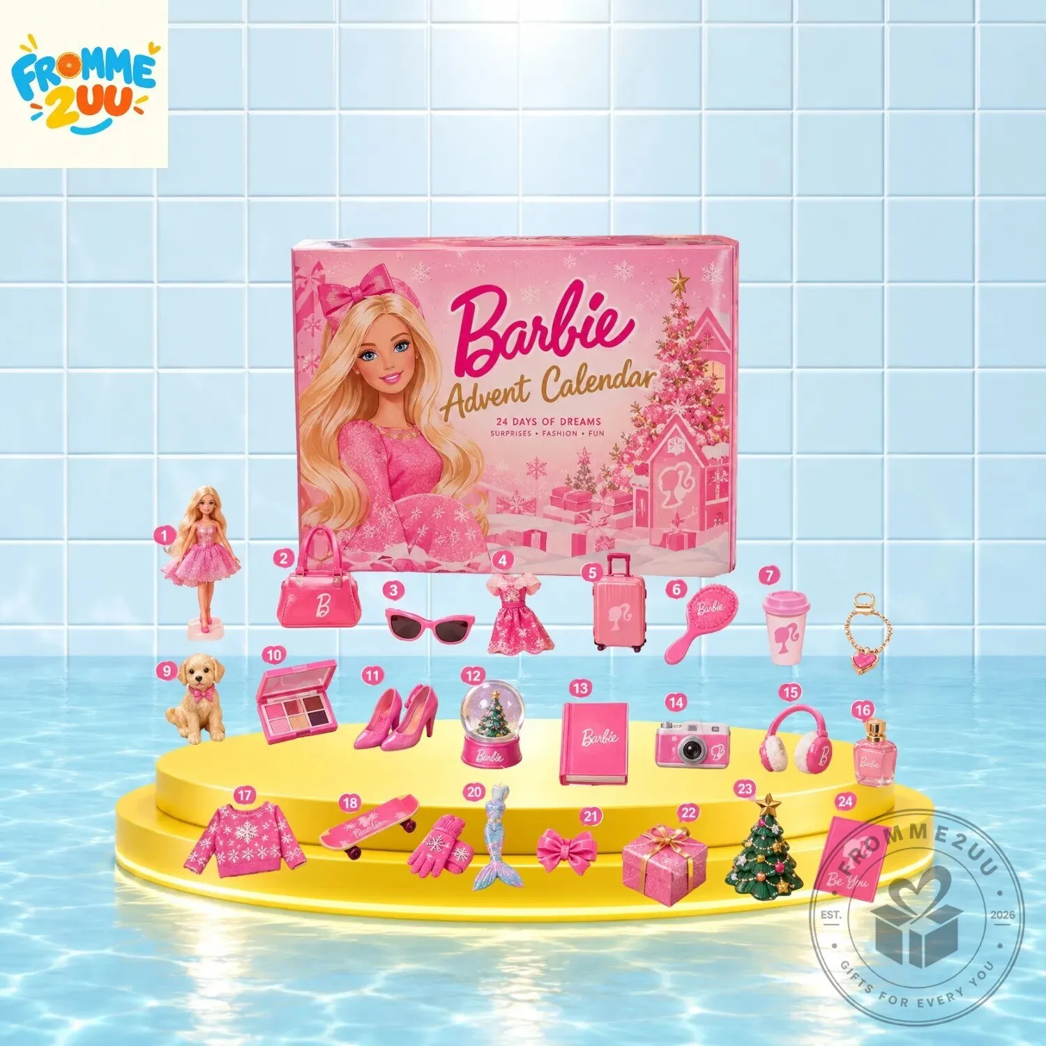 Barbie Advent Calendar 24 Days of Dreams