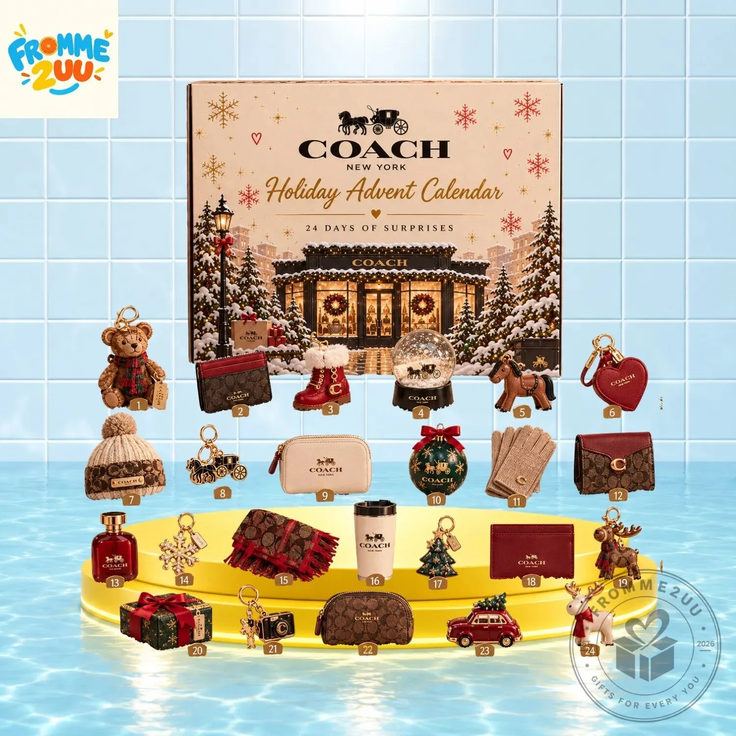 Luxury Coach New York Holiday Advent Calendar