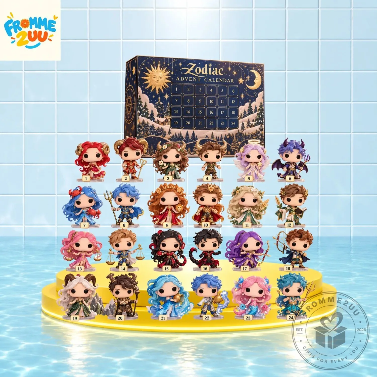 Zodiac Signs Advent Calendar