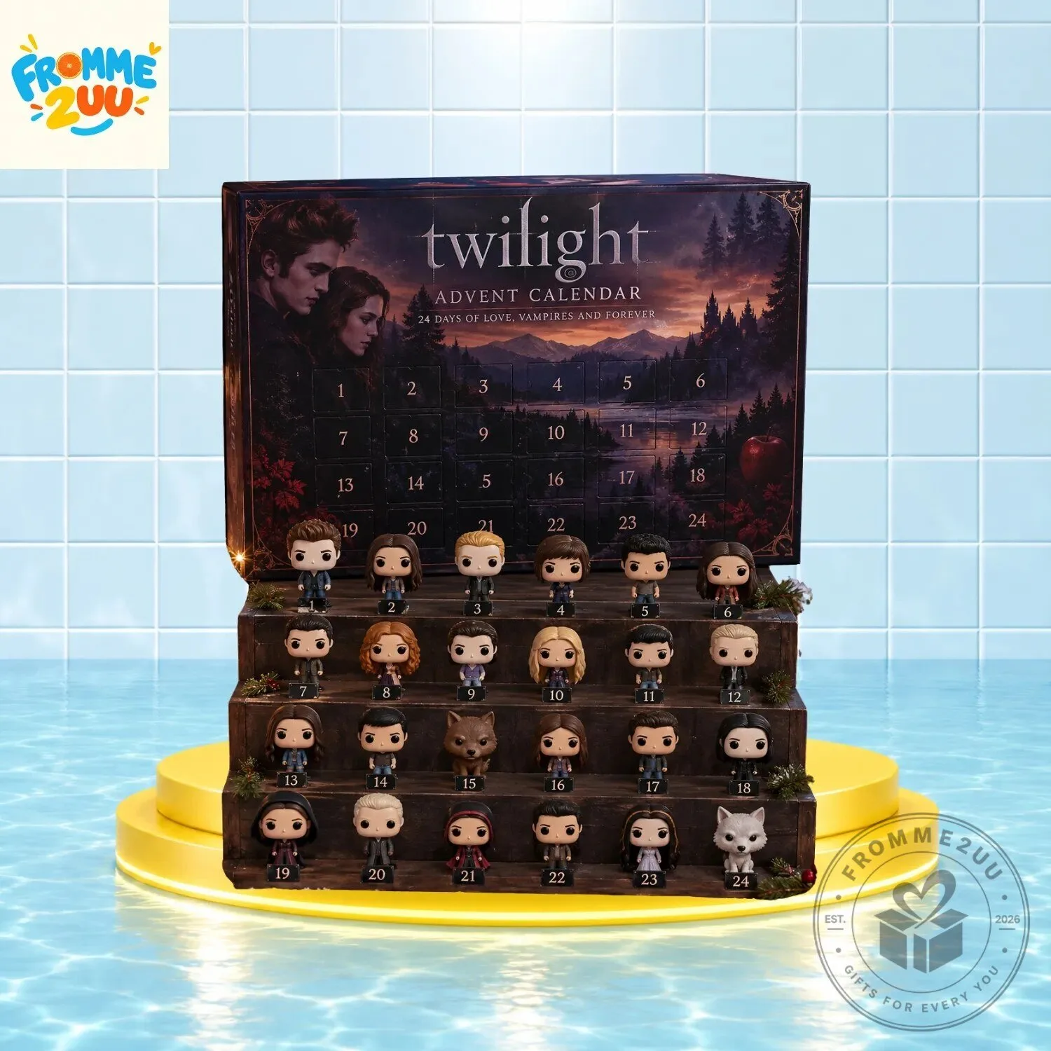 Twilight Saga Advent Calendar 24 Days Countdown Box