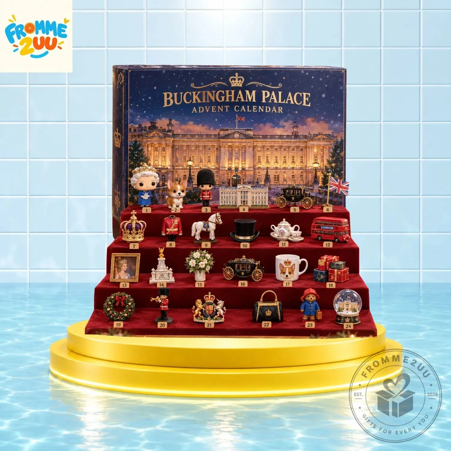 Buckingham Palace 24 Days Christmas Advent Calendar