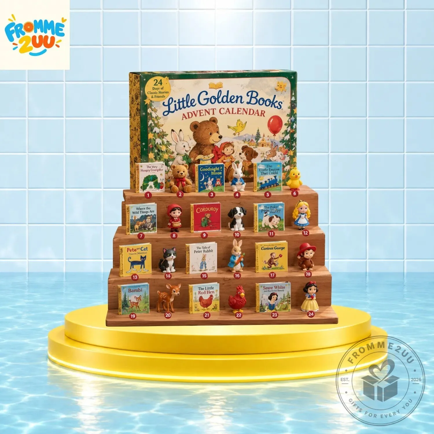 Little Golden Books 24 Days Christmas Advent Calendar