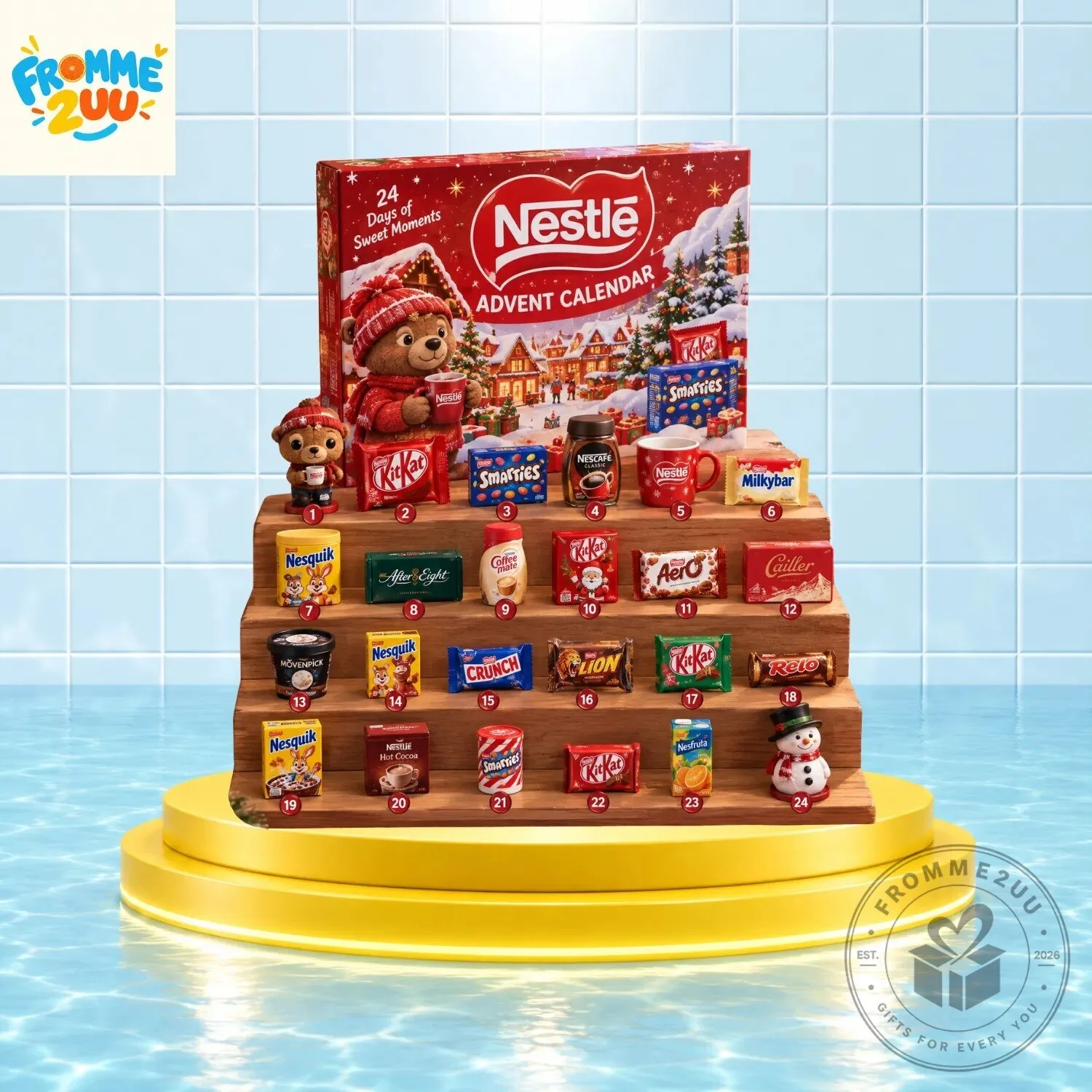 Nestle Sweet Moments 24 Days Christmas Advent Calendar