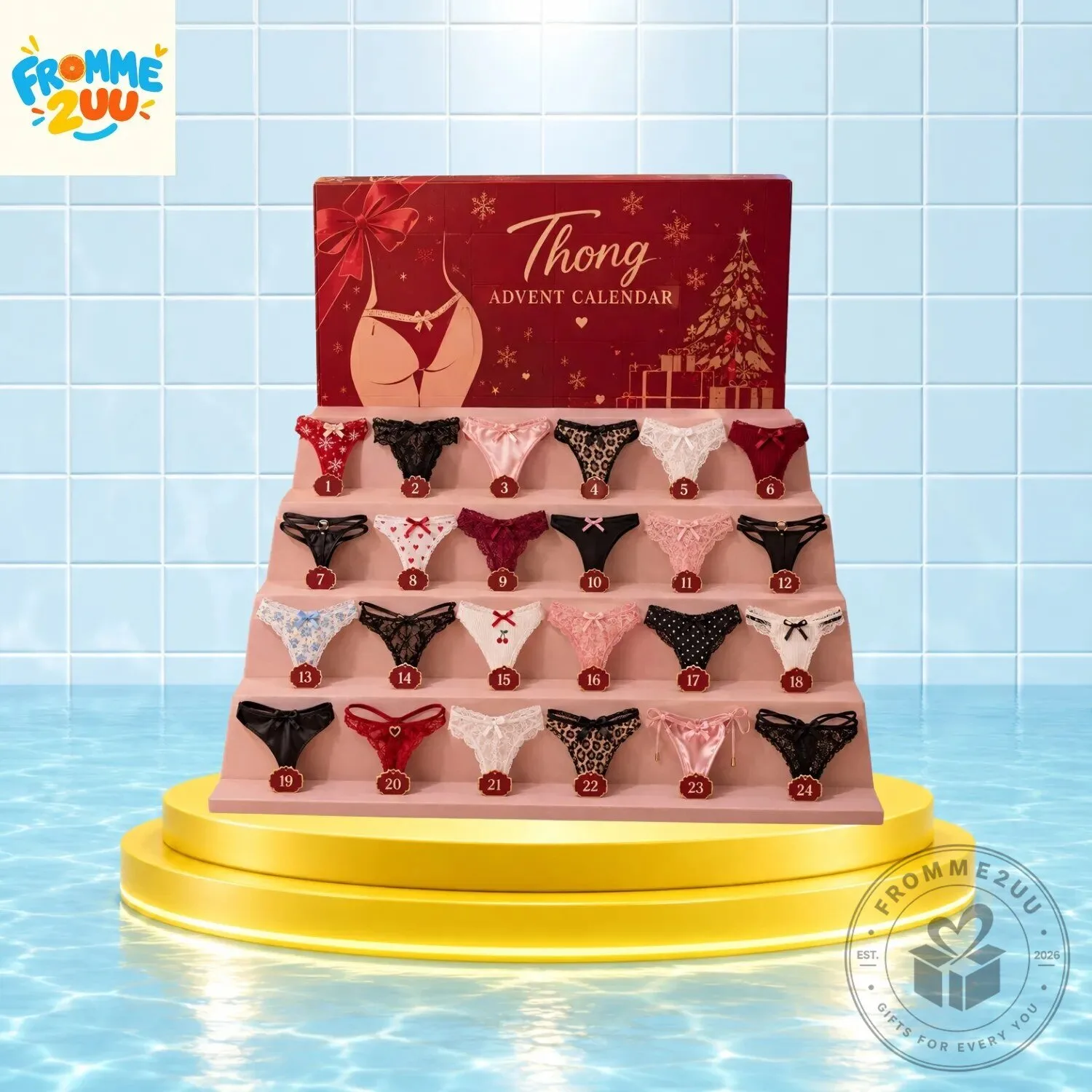 Thong 24 Days Christmas Advent Calendar