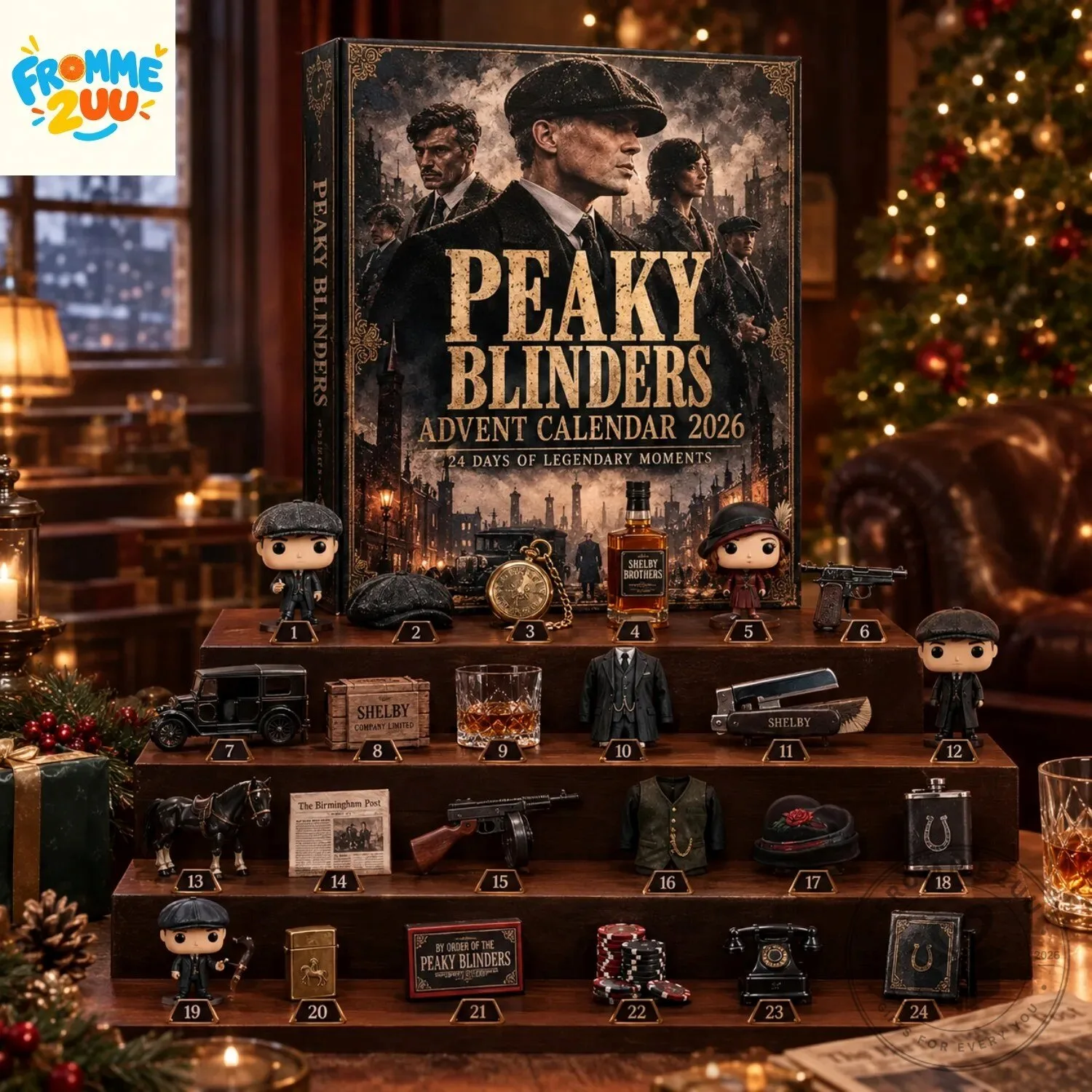 Peaky Blinders Christmas Advent Calendar 3 Peaky Blinders Christmas Advent Calendar