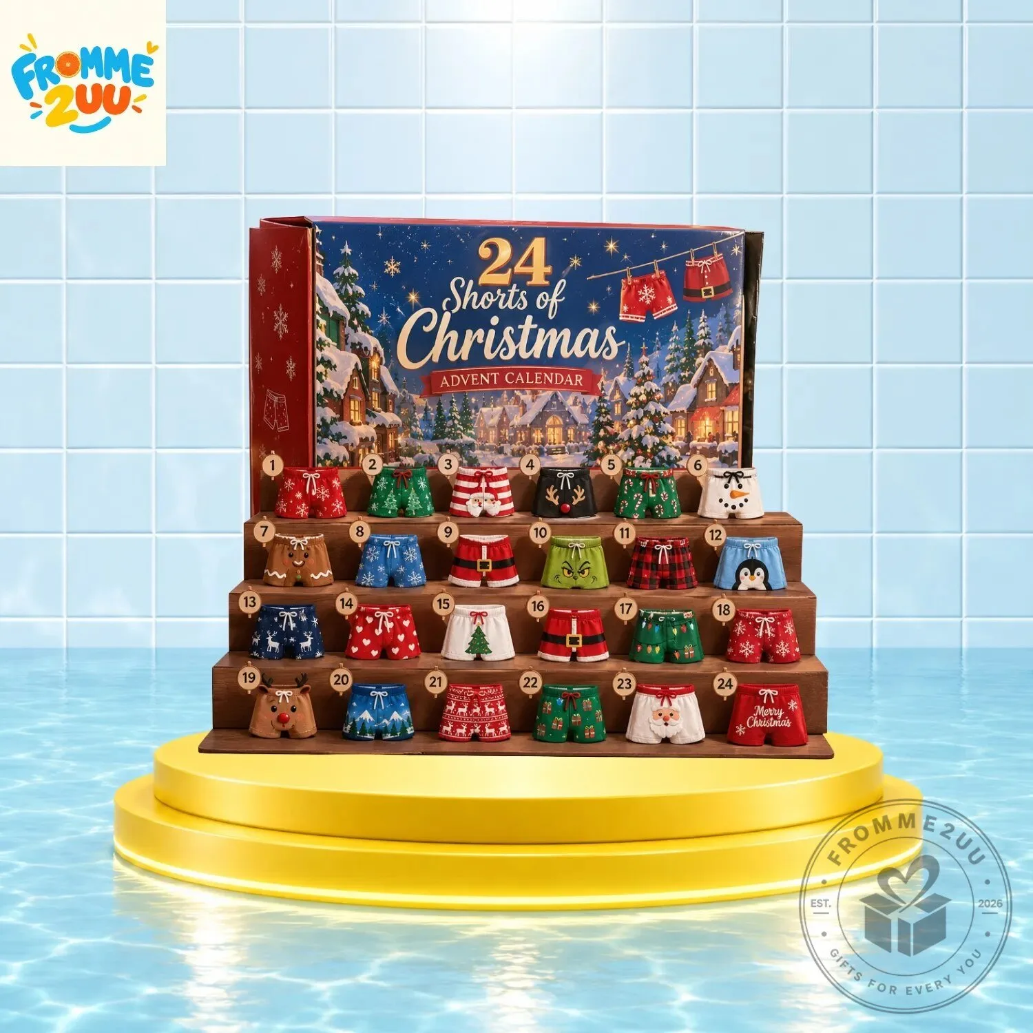 24 Shorts of Christmas Advent Calendar