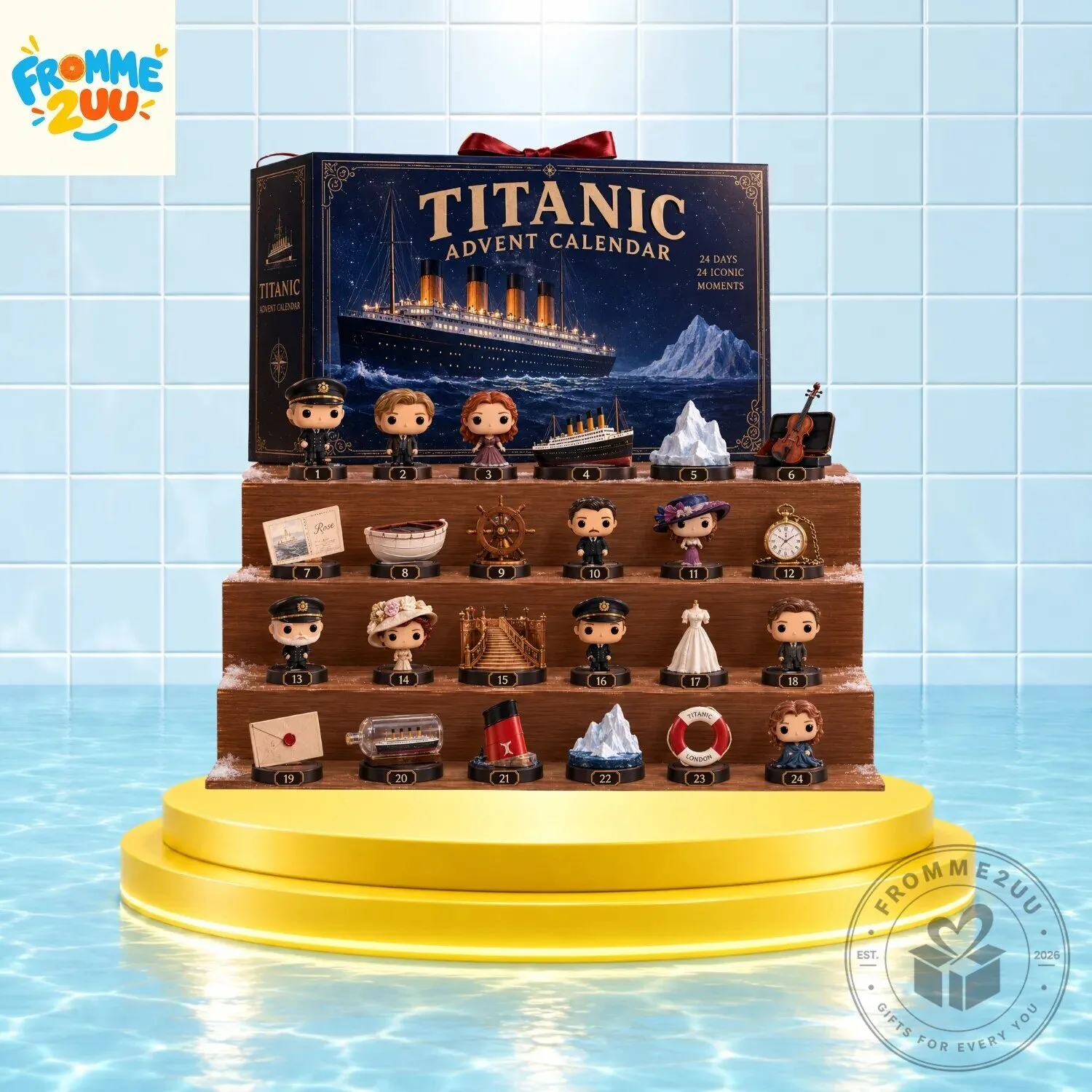 Titanic Movie Advent Calendar 24 Days Iconic Moments