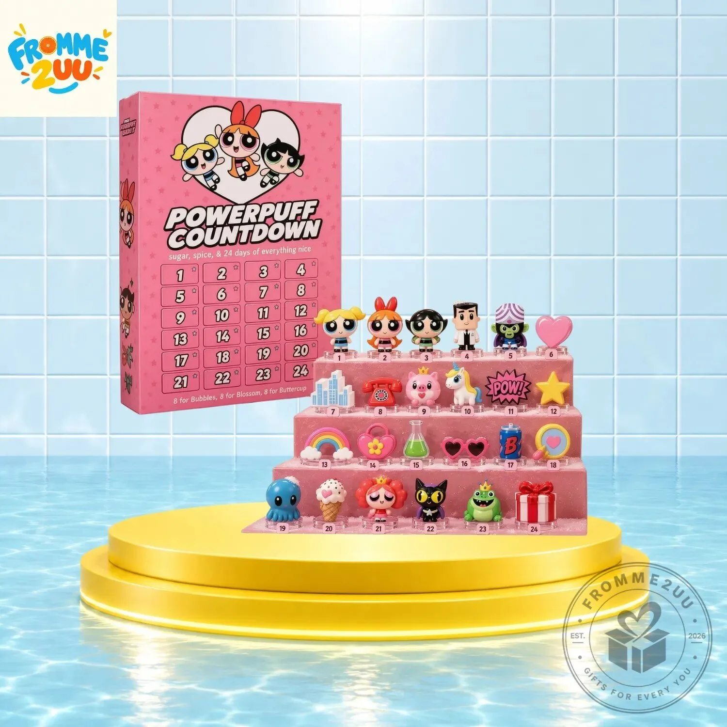 Powerpuff Girls Countdown Advent Calendar