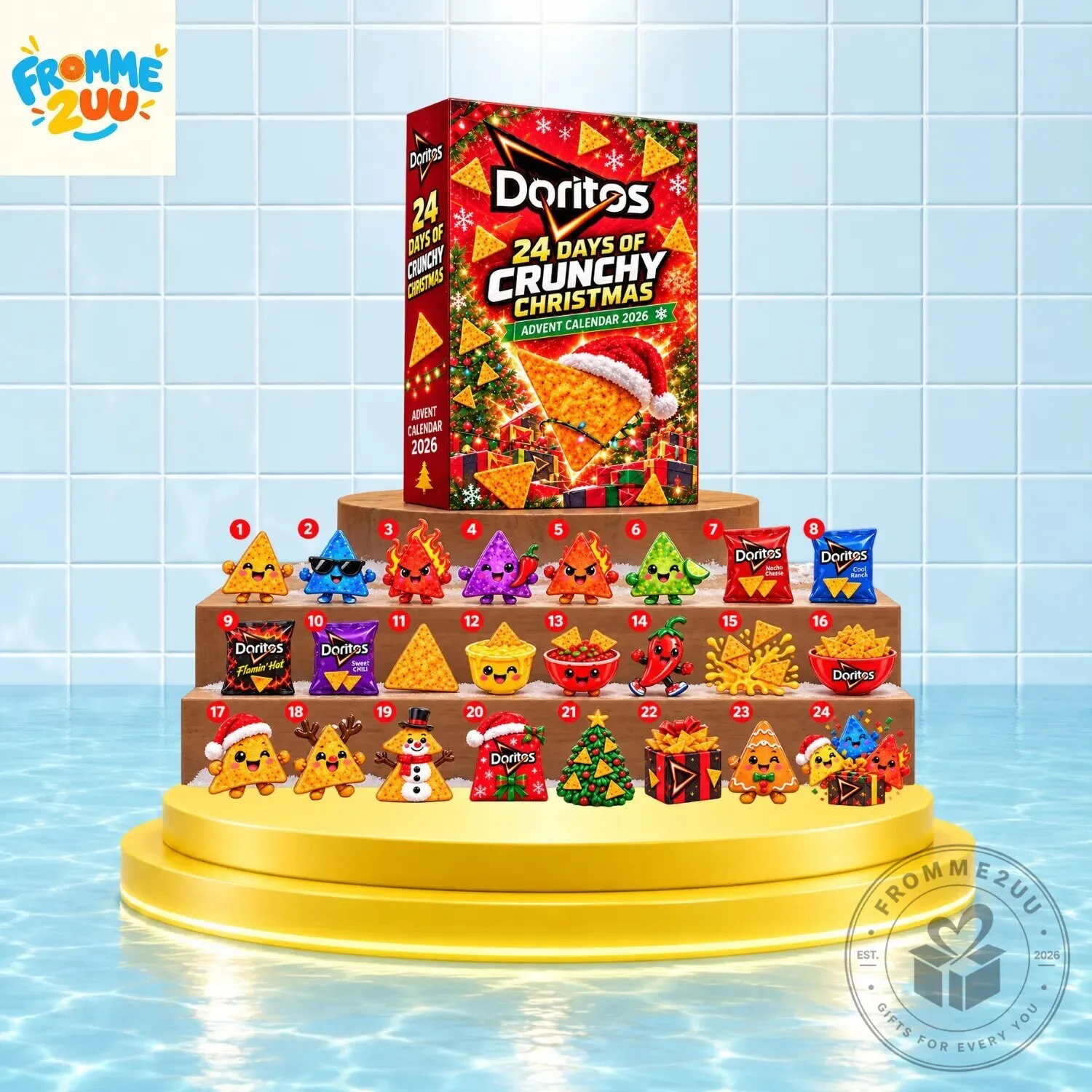 Doritos 24 Days of Crunchy Christmas Advent Calendar 2026 2 Doritos 24 Days of Crunchy Christmas Advent Calendar 2026