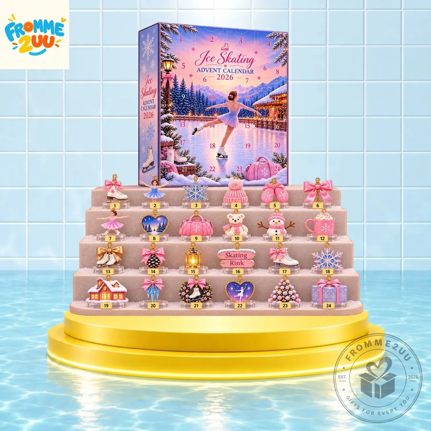 Ice Skating Advent Calendar 2026